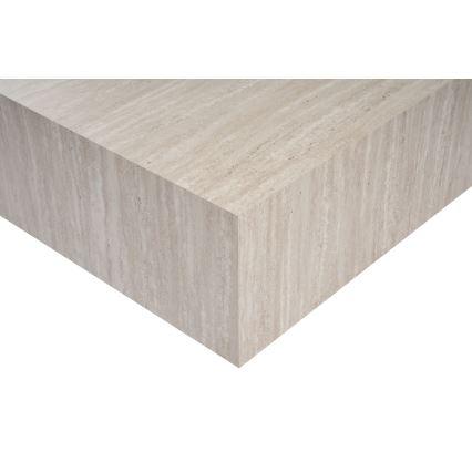 Salontafel PRIZMA 90x90 cm beige