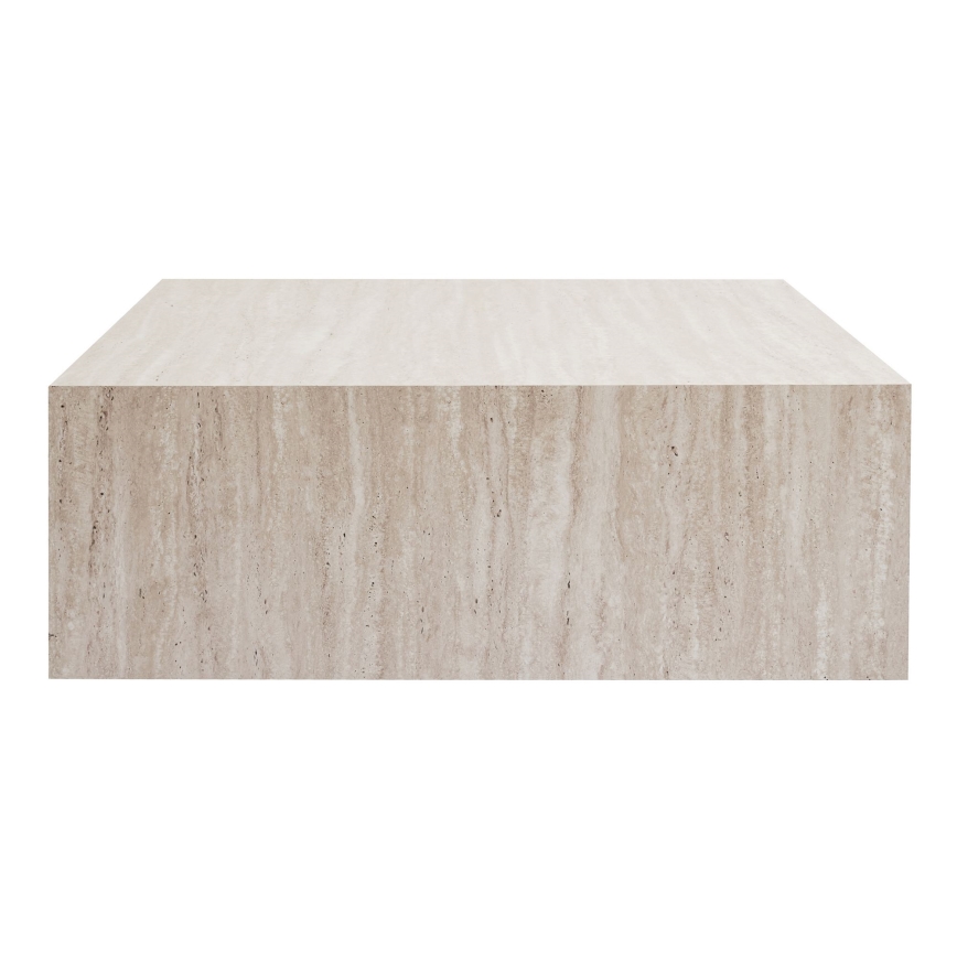 Salontafel PRIZMA 90x90 cm beige