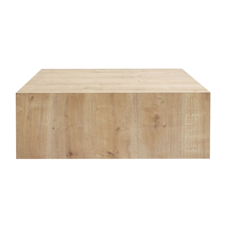 Salontafel PRIZMA 90x90 cm eiken