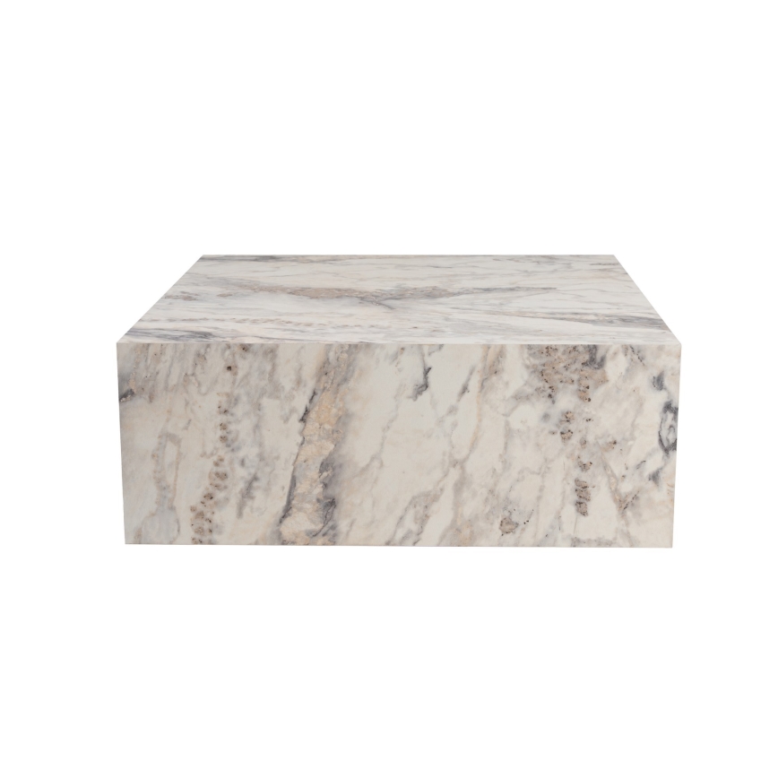 Salontafel PRIZMA 90x90 cm marmer