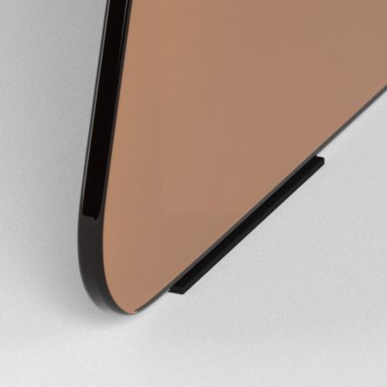 Salontafel SANOS 80 cm, rookbruin