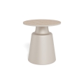 Salontafel SANTORINI Ø 45 cm beige/grijs/keramiek