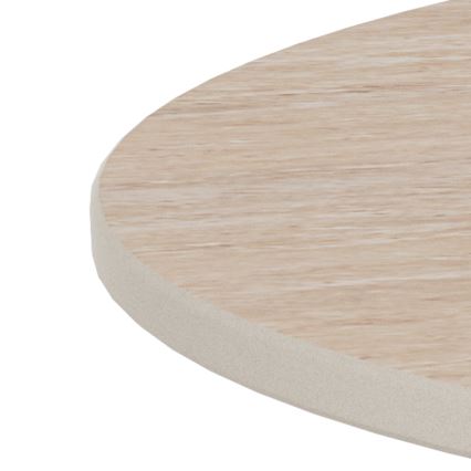 Salontafel SANTORINI Ø 70 cm beige/grijs/keramiek