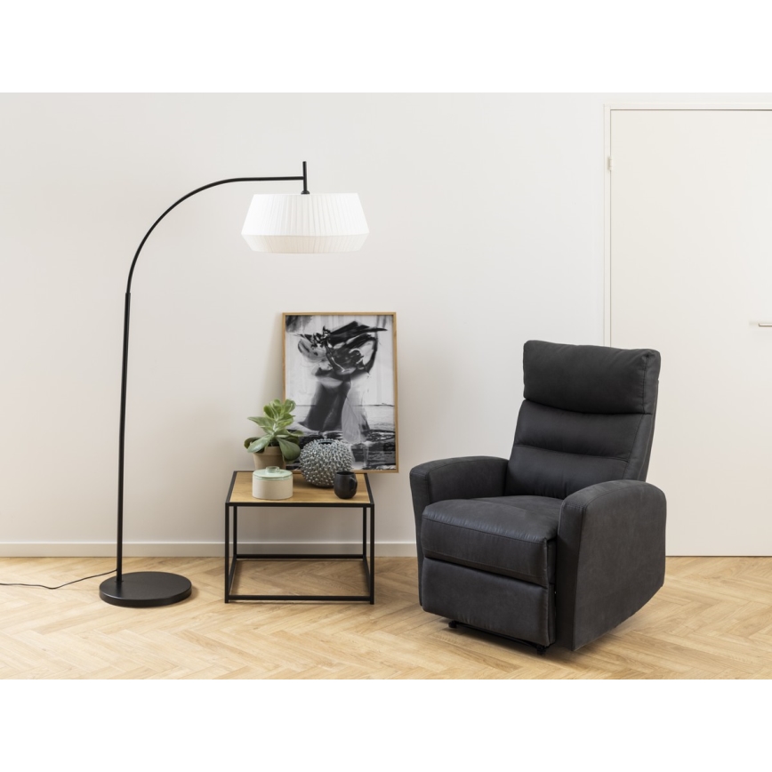 Salontafel SARON eiken/zwart