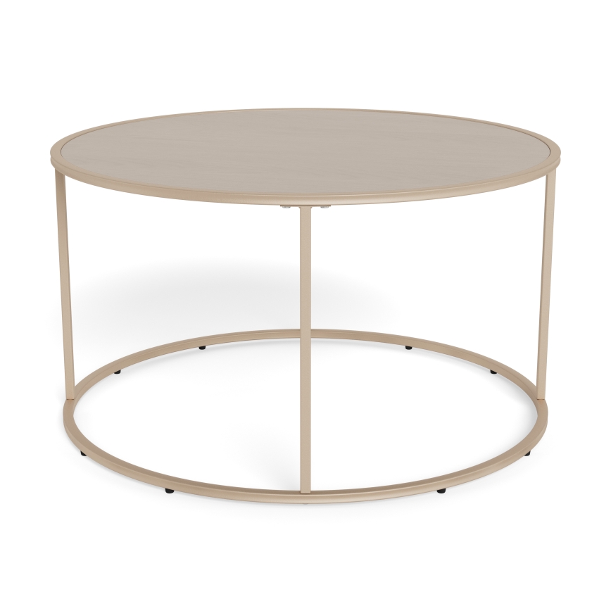 Salontafel SARON Ø 80 cm grijs