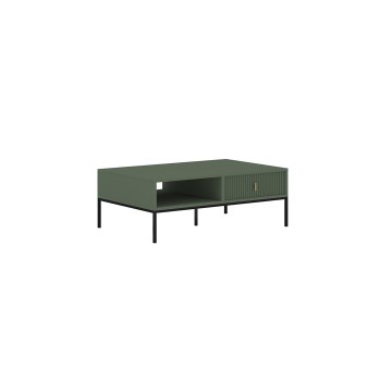 Salontafel SUE groen/zwart