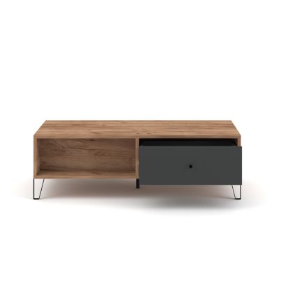 Salontafel SULA eik craft/zwart