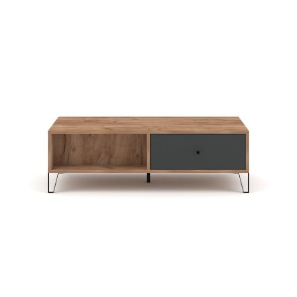 Salontafel SULA eik craft/zwart