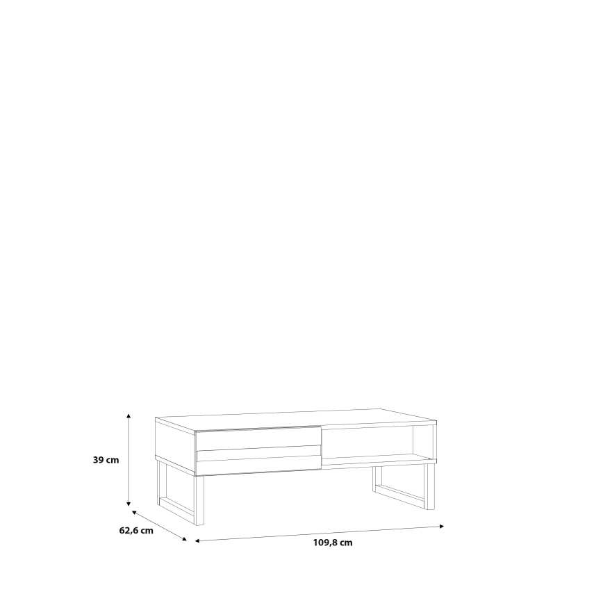 Salontafel TARO groen