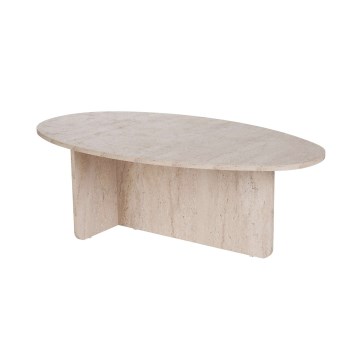 Salontafel VARUM 120 x 65 cm, beige