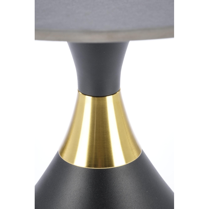 Salontafel VERO Ø 50 cm zwart/goud