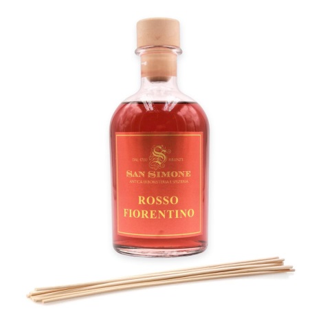 San Simone - Diffuseur de parfum avec bâtonnets ROSSO FIORENTINO 500 ml