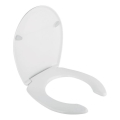Sapho - Abattant WC pour personnes à mobilité réduite blanc/duroplast