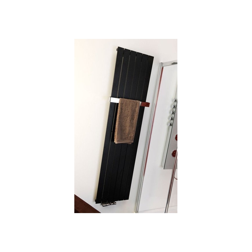 Sapho - Badkamerradiator COLONNA 180x45 cm zwart