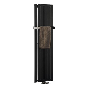 Sapho - Badkamerradiator COLONNA 910W/230V 45x180 cm zwart