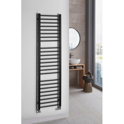 Sapho - Badkamerradiator DINA 156x40 cm mat zwart
