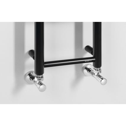 Sapho - Badkamerradiator DINA 168x25 cm mat zwart