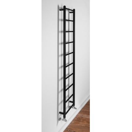 Sapho - Badkamerradiator DINA 334W 35x168 cm mat zwart