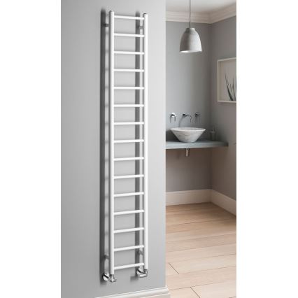 Sapho - Badkamerradiator DINA 335W 30x174 cm wit
