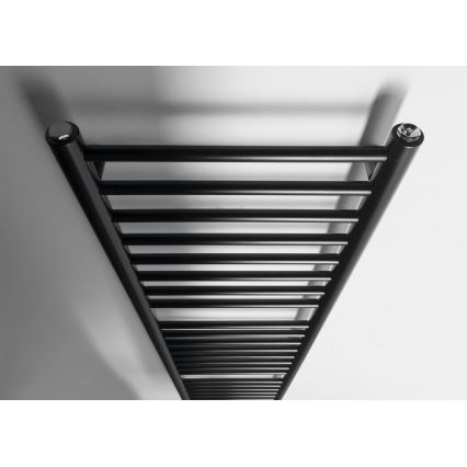 Sapho - Badkamerradiator DINA 477 W 40 x 156 cm mat zwart