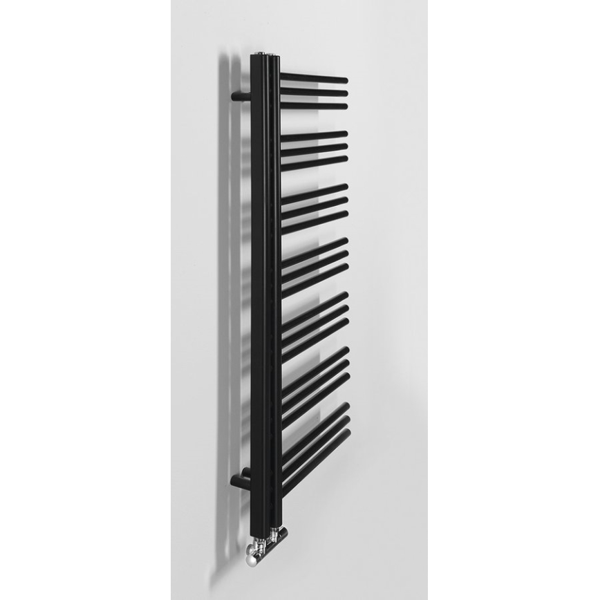 Sapho - Badkamerradiator DORLION 400W/230V 50x120 cm mat zwart