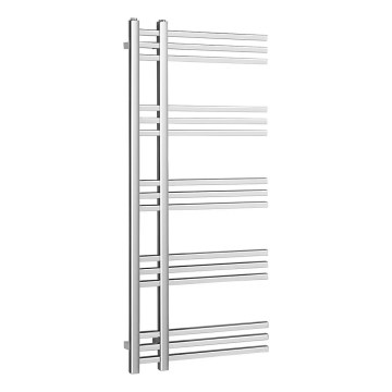 Sapho - Badkamerradiator MAGDALENA 408W/230V 50x120 cm glanzend chroom
