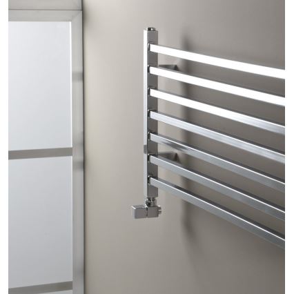 Sapho - Badkamerradiator METRO 295W/230V 100x45 cm glanzend chroom
