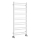 Sapho - Badkamerradiator METRO DOS 110x50 cm mat wit