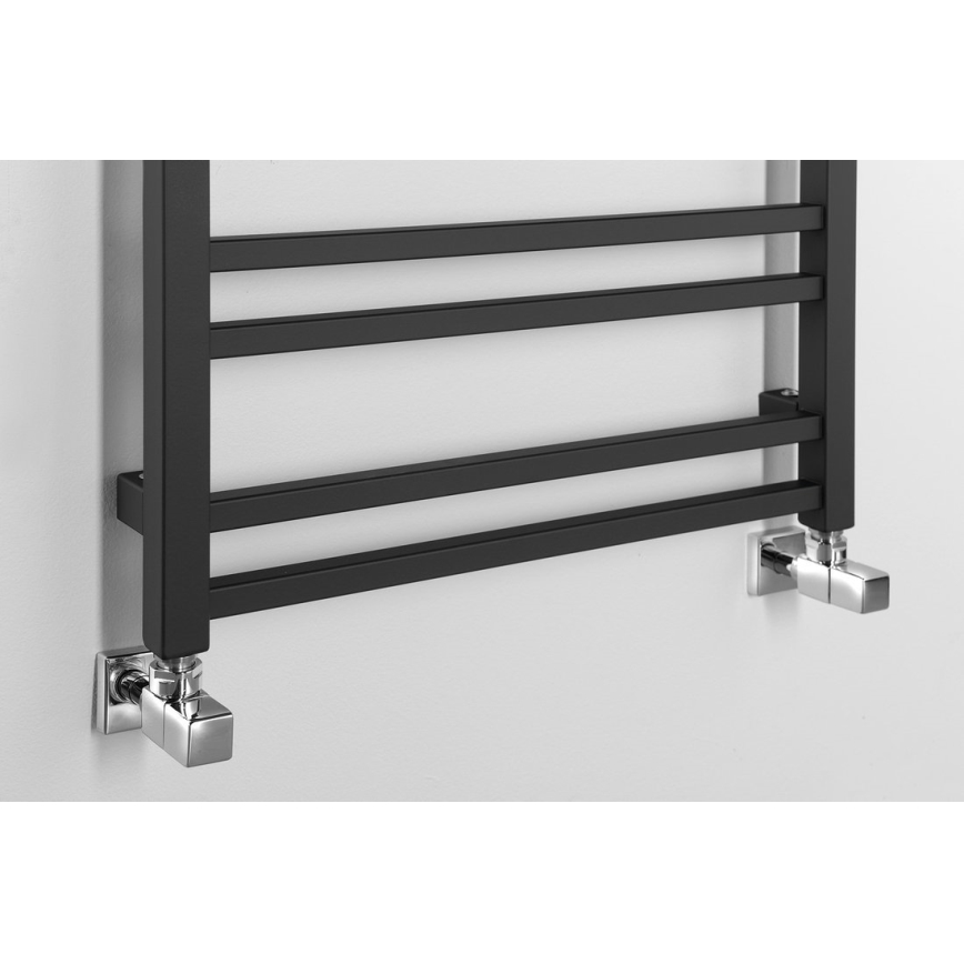 Sapho - Badkamerradiator METRO DOS 476W/230V 55x143 cm mat zwart