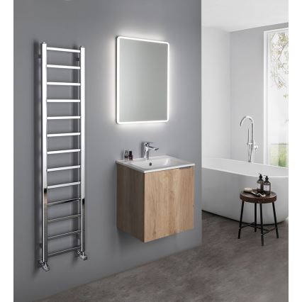 Sapho - Badkamerradiator METRO LIGHT 276W/230V 30x150 cm glanzend chroom