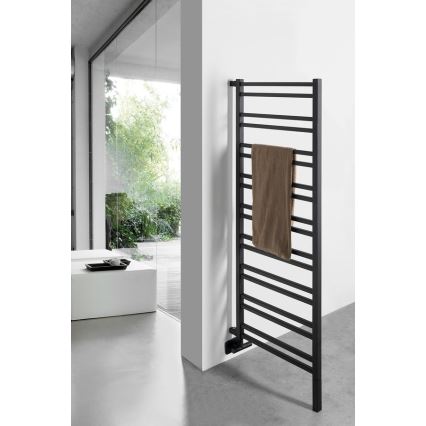 Sapho - Badkamerradiator METRO SPACE 525W 55x143 cm mat zwart