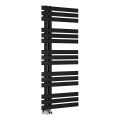 Sapho - Badkamerradiator SILVANA 124x50 cm mat zwart