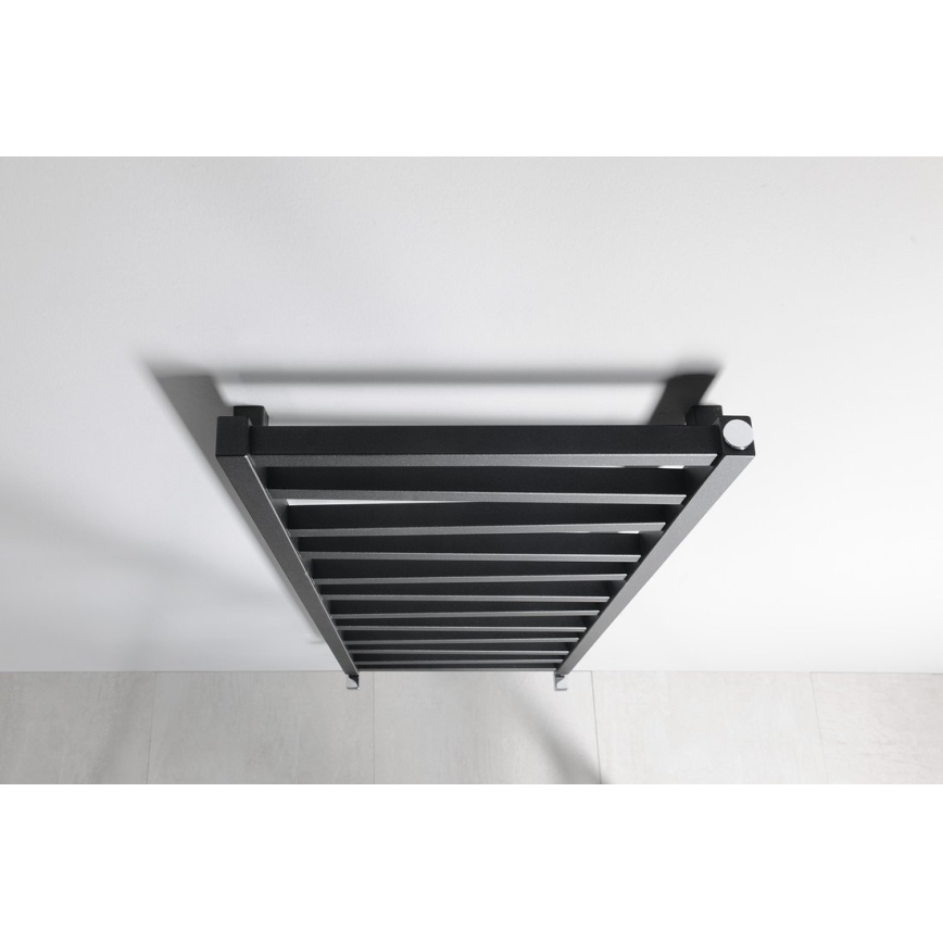 Sapho - Badkamerradiator ZIG 133x50 cm antraciet