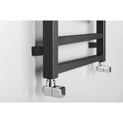 Sapho - Badkamerradiator ZIG 133x50 cm antraciet