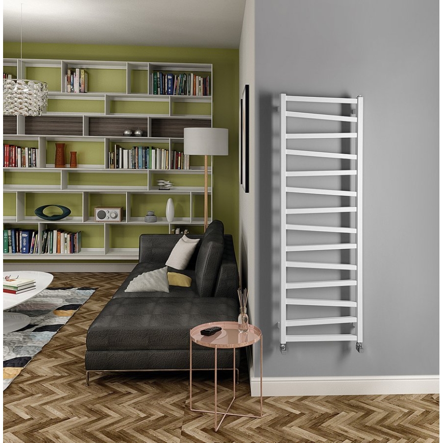 Sapho - Badkamerradiator ZIG 157x50 cm wit