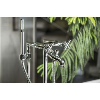Sapho - Badmengkraan AXIA RETRO glanzend chroom