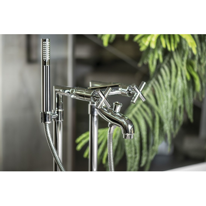 Sapho - Badmengkraan AXIA RETRO glanzend chroom