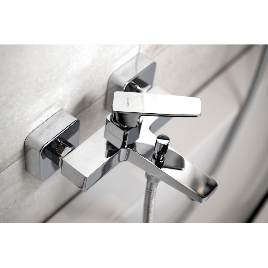 Sapho - Badmengkraan TURSI glanzend chroom