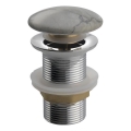 Sapho - Bonde de lavabo Click‑Clack DALMA Ø 6,7 cm gris