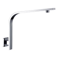 Sapho - Bras de douche carré 33 cm chrome brillant
