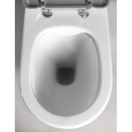 Sapho - combi-wc, barrièrevrij, wit
