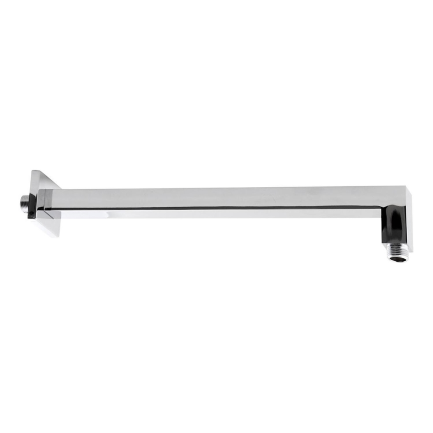 Sapho - Douche arm hoekig 40 cm glanzend chroom