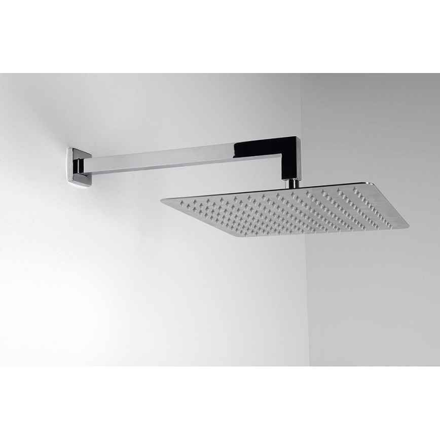 Sapho - Douche arm hoekig 40 cm glanzend chroom