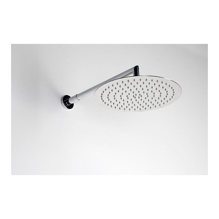 Sapho - Douche arm rond 38 cm glanzend chroom