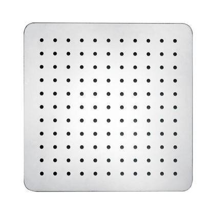 Sapho - Douche de tête SLIM 25x25 cm poli acier inoxydable