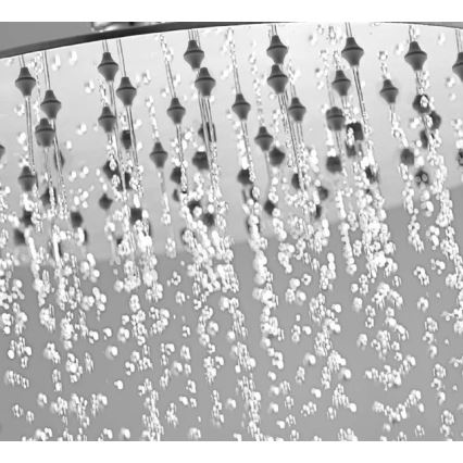 Sapho - Douche de tête SLIM 25x25 cm poli acier inoxydable