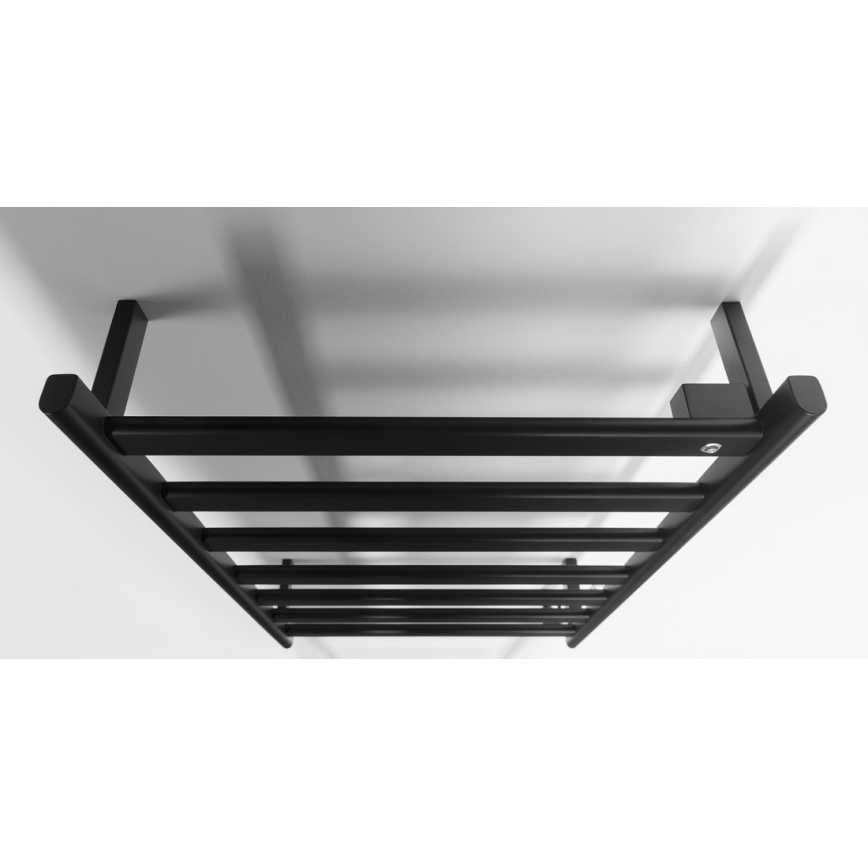 Sapho - Elektrische handdoekdroger ELIAS 105 W 73 x 49 cm mat zwart