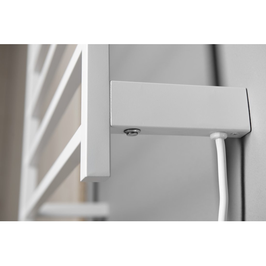 Sapho - Elektrische handdoekdroger ELZOR 60W/230V 47x50 cm mat wit