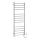 Sapho - Elektrische handdoekdroger REDONDO 130W 150x60 cm glanzend chroom rond