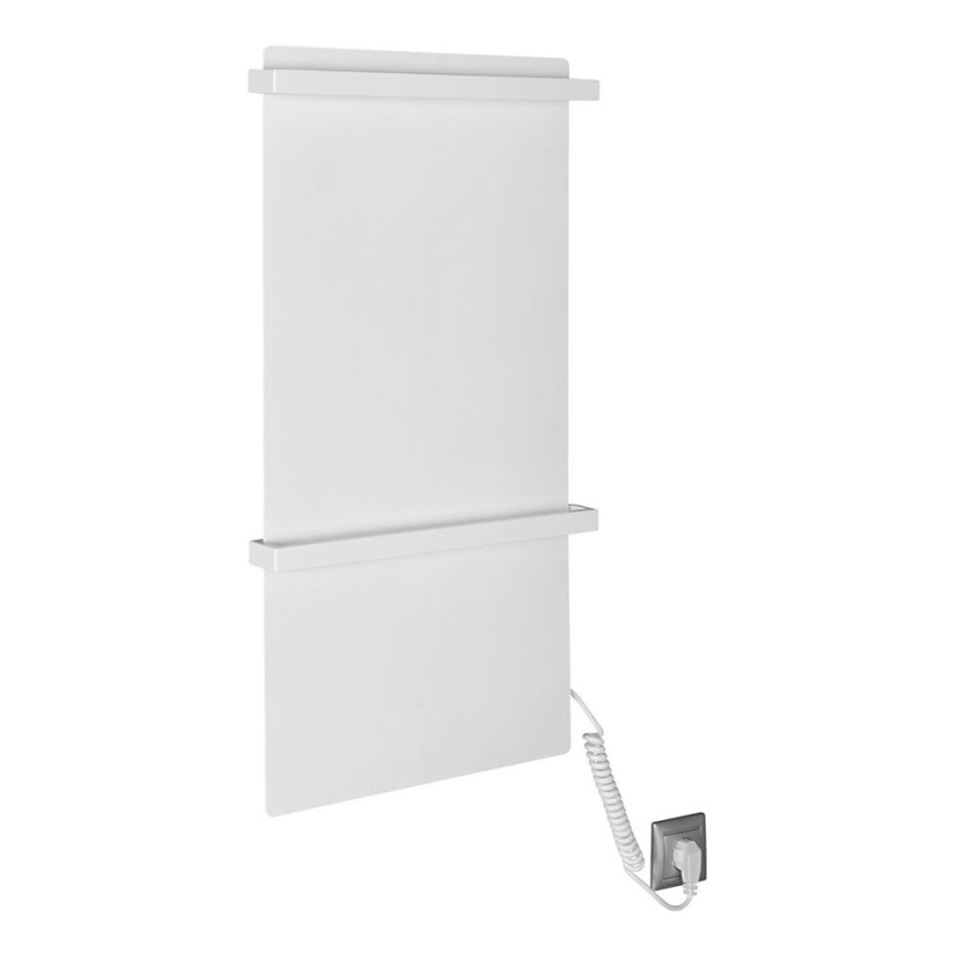 Sapho - Elektrische handdoekhouder ELMIS 120W/230V 80 cm mat wit rechts